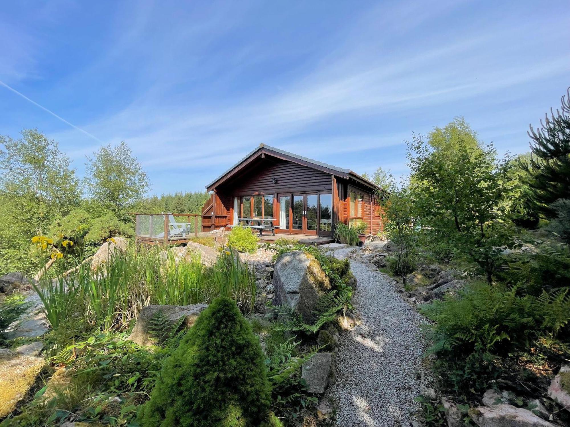 Pass The Keys Beautiful 2Br Beach Lodge Set In Stunning Gardens Dalbeattie Eksteriør billede