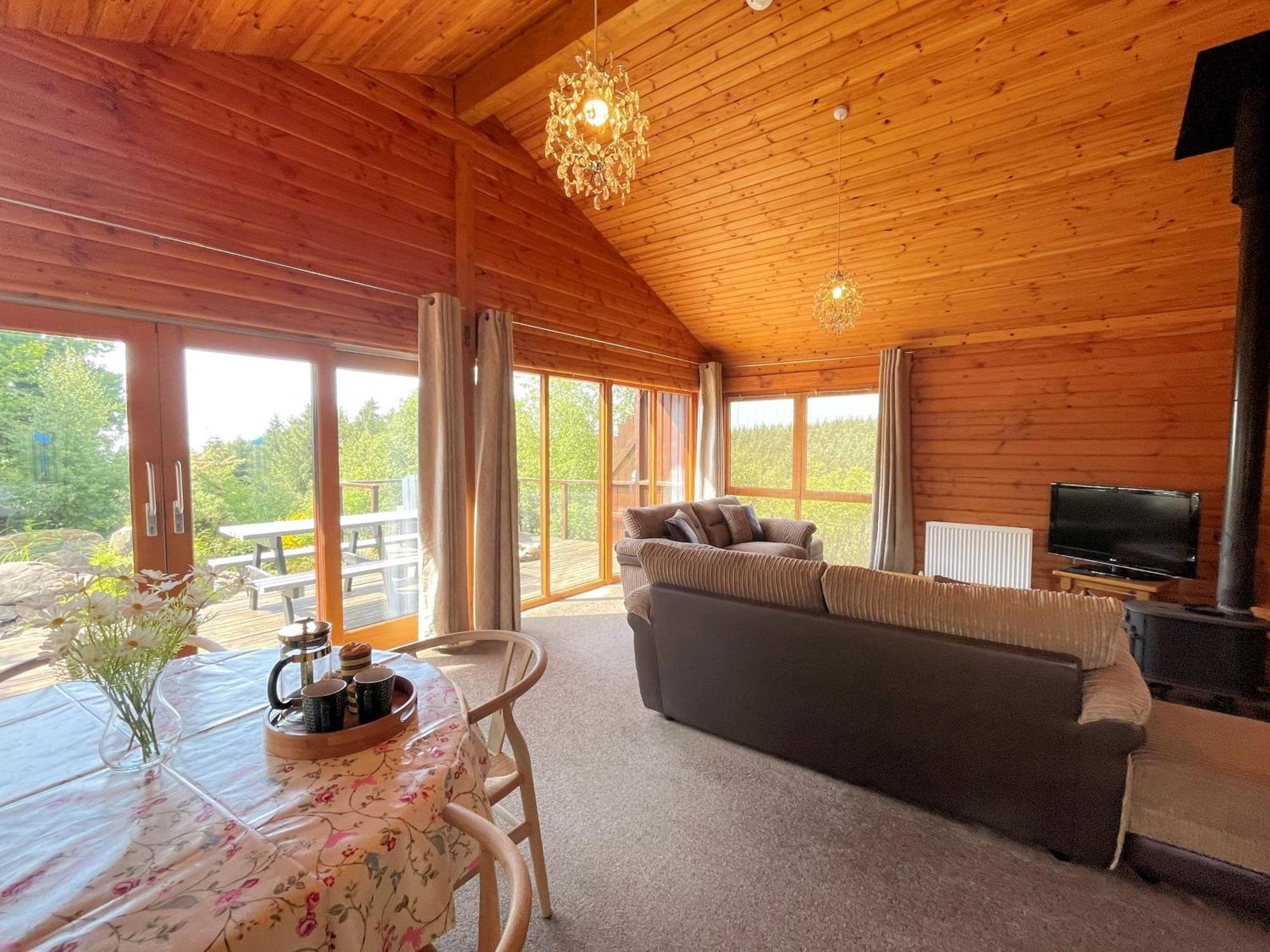 Pass The Keys Beautiful 2Br Beach Lodge Set In Stunning Gardens Dalbeattie Eksteriør billede